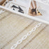 15.7 35.4 inches) Simple Bedside Table Tassel Cover Cloth, Nightstand Coffee Table Cover Suitable for Bedside Table TV