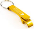 Keychain Bottle Opener - Best Aluminum Bottle/Can Opener, Compact, Versatile & Durable - Gold