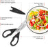 iBayam 1-Pack Kitchen Scissors All Purpose Kitchen Shears 8.5" Cooking Scissors with Sheath, Black Kitchen Accessories, Household Appliances Home Essentials, Kitchen Gadgets Utensils, House Décor by iBayam