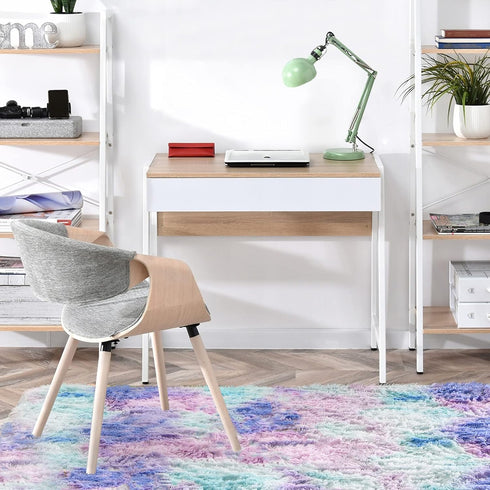 5' 8') A Nice Night Shaggy Fluffy Faux Fur Area Rug Door Mat,Tie Dye Style,Softest, Luxurious Shag Carpet Rugs