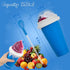 Slushie Maker Cup - DIY Magic Slushy Maker Squeeze Cup, Portable Smoothie Maker for Juices and Ice Cream (Blue)