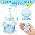 Nuenen 36 Pcs Baby Bottle Party Favors Plastic Mini Milk Bear Bottles for Baby Shower Decorations and Centerpieces