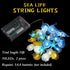 2 Sets 20 60 Xuhal Total FT LED Ocean Decor String Lights for Bedroom Beach Nautical Theme Lights of Marine Life