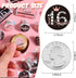 Zonon 504 Pieces Sweet 16 Birthday Party Favors Stickers, Mini Kisses Candy Wrappers, Sweet Sixteen Decorations