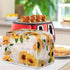 Sunflower 2 Slice Toaster Covers, Lightweight Kitchen Appliance Protection, Durable Decorative Accessories, Universal