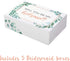 Pop Fizz Designs Bridesmaid Proposal Box Set, 6 Pack with 1 Maid of Honor and 5 Bridesmaid Boxes, Greenery
