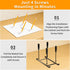 RCHYFEED Spice Rack Organizer, 2 Tier Slide Out Metal Spice Racks for Cabinet & Pantry, Heavy Duty Adjustable