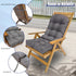 Gollense Adirondack Chair Cushion Rocking Chair Cushions High Back Patio Chair Pad for Indoor/Outdoor Water-Resistant