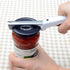 Kichwit Adjustable Jar Opener for Arthritis & Weak Hands, Opens 3/8" to 4" Jar and Bottle Lids