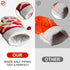 Oven Mitts and Potholders Set, 100% Cotton, Durable Heat Resistant for Kitchen, Machine Washable (3-Piece Red Flower)