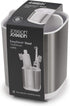 Countertop Joseph Joseph EasyStore Stainless-Steel Toothbrush Holder Bathroom Storage Organizer Caddy, Small