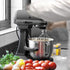 Kithnen Aid Accessories Set: K5ADH Coated C-Dough Hook, K5AB Coated Flat Beater, K5AWW Wire Whip for 5 QT Tilt-Head