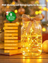 12 Pack 8 7ft 20LED Minetom Fairy Lights Battery Operated String Lights Modes, Waterproof Silver Wire Twinkle Lights