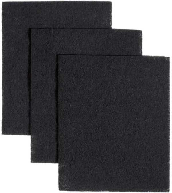 CFS Compatible BP58 Non-Ducted Charcoal Replacement Filter Pads for Range Hood, 3-Pack, 7-3/4 by 10-1/2-Inch