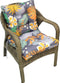 Thicken Wicker Chair Cushions for Indoor Outdoor Furniture Tufted Floral Waterpoof High
