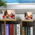 NIUBEE 4x4 Picture Frame, Acrylic Photo Frame, 20% Thicker Block, Double Sided Magnetic Frames