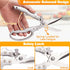 Jkrycyf Heavy Duty Kitchen Scissors, Poultry Shears for Meat, Chicken, Bone, Turkey, Fish. Multi-Purpose Kitchen Shears