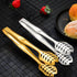 Heavy Duty Stainless Steel Salad Spoon and Fork Serving Set, Large Metal Serving Utensils for Home Kitchen Party