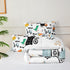 Set Set,Construction Set Set, Set Boys Excavator Comforter Full,Cartoon Bedding Comforter for Teen,Dinosaur Truck Quilt