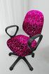 WIRESTER Computer Office Chair Seat Cover, Soft Stretch Universal Desk Rotating Chair Slipcover, Removable Washable