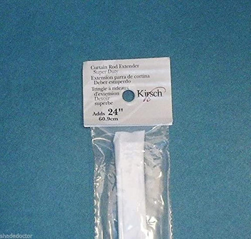 Kirsch SUPER DUTY Lockseam CURTAIN ROD, 28" to 48", 2" Clearance #6123-025