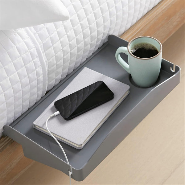 Modern Innovations Bedside Shelf for Bed, College Dorm Room, Bunk Bed Shelf