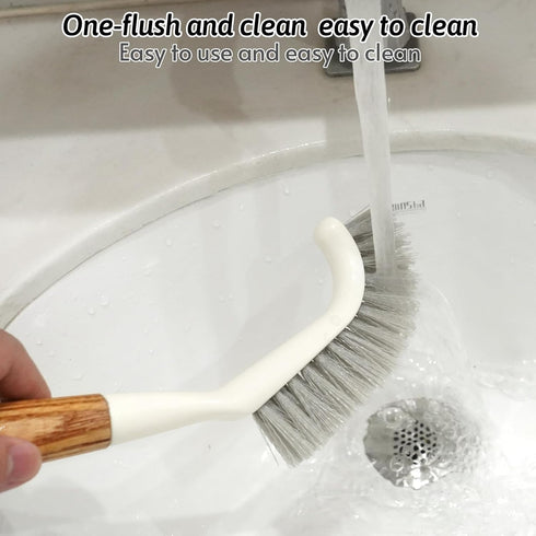 Crevice Cleaning Brush, Hard Bristle Grout Brush Gap Cleaner Tool for Tight Groove Spaces, Kitchen, Bathroom, Sliding