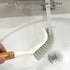 Crevice Cleaning Brush, Hard Bristle Grout Brush Gap Cleaner Tool for Tight Groove Spaces, Kitchen, Bathroom, Sliding