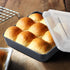 E-far 8x8 Inch Square Baking Pan with Lid Set, Nonstick Metal Bakeware for Oven Cooking, 2 Pieces