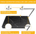 TOPULORS 5 5" 8" Cheese Slicer - Cheese Cutter with Replacement Upgrade Thick Cutting Wires - Heavy Duty x Marble Board
