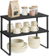 Set 2 Counter UKCS025B01 SONGMICS Cabinet Organizer Shelf, of Kitchen Shelves, Kitchen Storage, Spice Rack, Stackable
