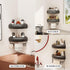 1 Pack CICUFY Shower Caddy Suction Cup, No Drilling Corner Shower Shelves, Rust Proof Bathroom Storage Organizer