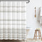 jinchan Multi Grey and White Ombre Shower Curtain, Waterproof Fabric for Bathroom, 70x72 inches with Hooks
