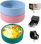 Silicone Air Fryer Egg Pan, Reusable Egg Bite Maker, BPA Free Microwave Egg Cooker, Multi Color, 3Pcs
