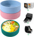 Silicone Air Fryer Egg Pan, Reusable Egg Bite Maker, BPA Free Microwave Egg Cooker, Multi Color, 3Pcs