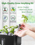 166pcs GARDENCUBE Hydroponic Pods Kit: Compatible with Aerogarden Grow Anything Herb Kits - Includes Grow Sponges Grow