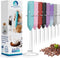 Powerful Handheld Milk Frother, Mini Mixer for Coffee, Cappuccino, Latte, Matcha, Hot Chocolate, With Stand, Aqua