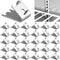 920158 Stainless Steel Freezer Shelf Clip for Refrigerator, Replacement Square Buckles Clips for Cooler Shelf Support