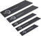 Mercer Culinary 5-Piece Knife Guard Set - Multiple Sizes, Black