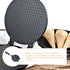 Akozon Household Kitchen Gas Nonstick Waffle Cone Maker, Egg Roll Baking Tool