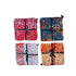 Set of 2 Quilted Pot Holders - 100% Cotton Heat Resistant Oven Pads, Reversible Hot Pads with Hanging Tab.