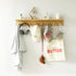 Wall Mount Coat Rack with Shelf, Sturdy Wooden Floating Shelf withHooks Save Your Indoor Space, Wall Organizer siutable