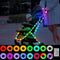 Hhyoisn Battery Powered LED Baby Stroller Lights, 10 FT Multicolor Stroller Rope Lights