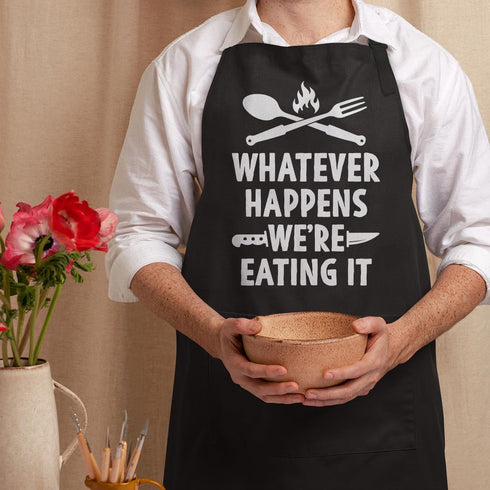 SANDJEST Mens Aprons with Pockets Funny Apron for Men BBQ Kitchen Cooking Aprons for Birthday Christmas Aprons Gifts