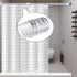 Qulable 12 Pack Shower Curtain Rings - Plastic O-Shaped Hooks Glide Easily on Bathroom Rod (Clear)