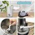 8 Pcs Dish Brush Bottle Bathroom Scrub Brushes, Kitchen Cleaning Brush for Right Angle Sink Household Pot Pan Edge