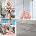 4 Pack 35 70 Set, Set REDKISS Pink Bath Towels, x in Extra Large Coral Fleece Bath Towel Super Soft Highly Absorbent