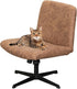 FUANGUI Criss Cross Chair Cover, Faux Leather Looking Stretch Mid Back Wide