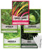 Gardeners Basics Power Greens Seeds for Planting Individual Packets - Arugula, Spinach,