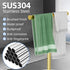 T Shape Freestanding Towel Rack for Bathroom, Organizer Countertop Hand Towels Stand, 304 Stainless Steel